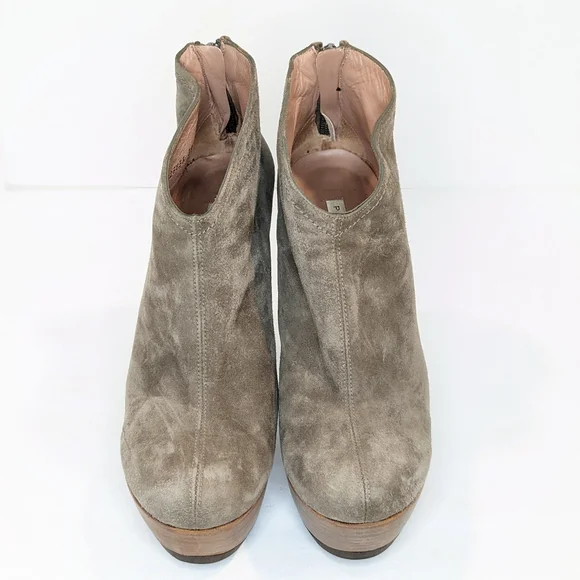 Pura Lopez suede ankle boots - Picture 8 of 16